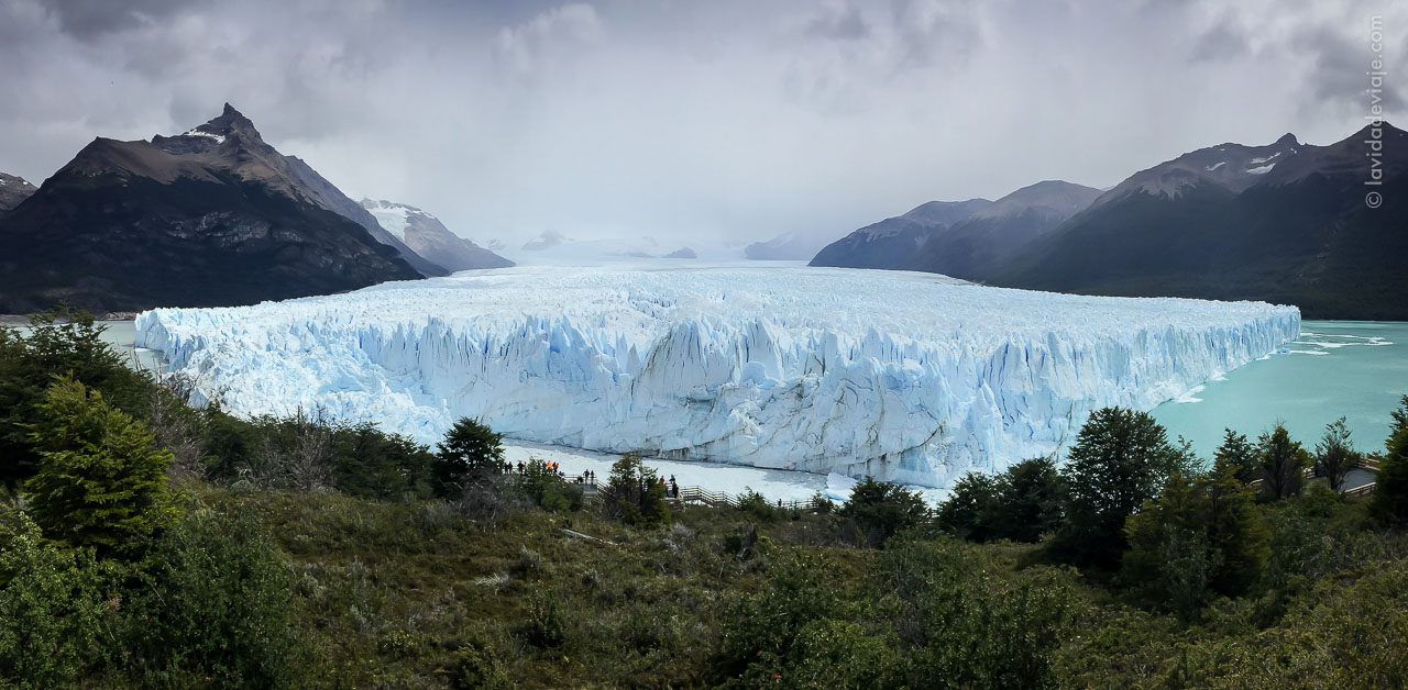 vista panorámica glaciar Perito Moreno