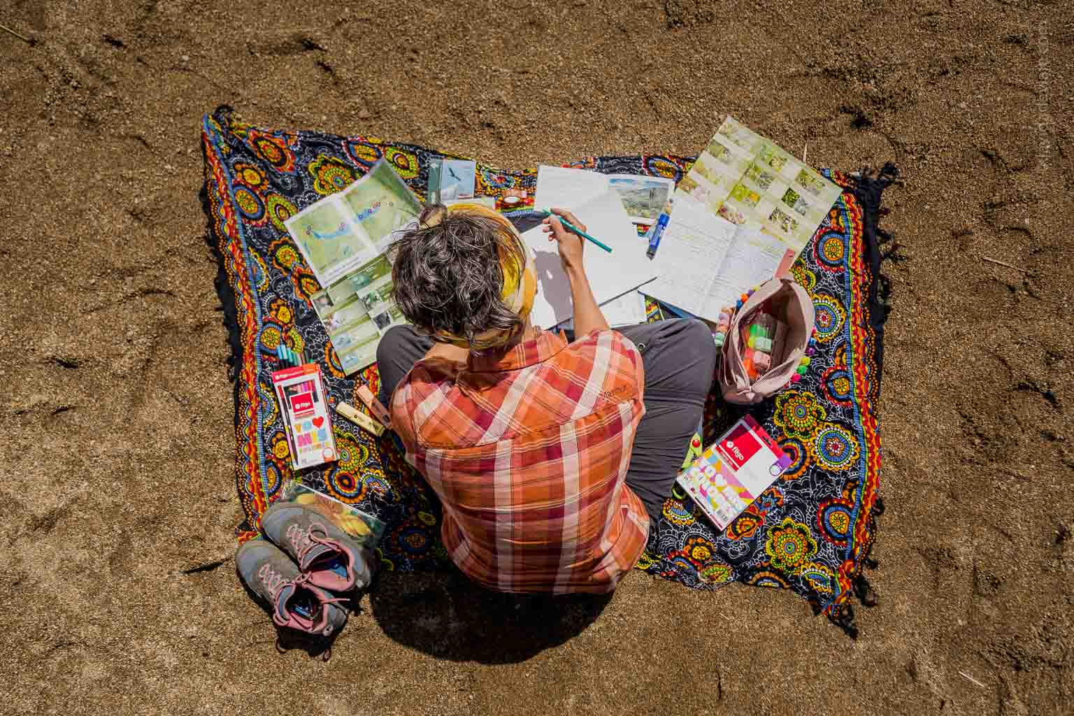 journaling como rutina en viaje